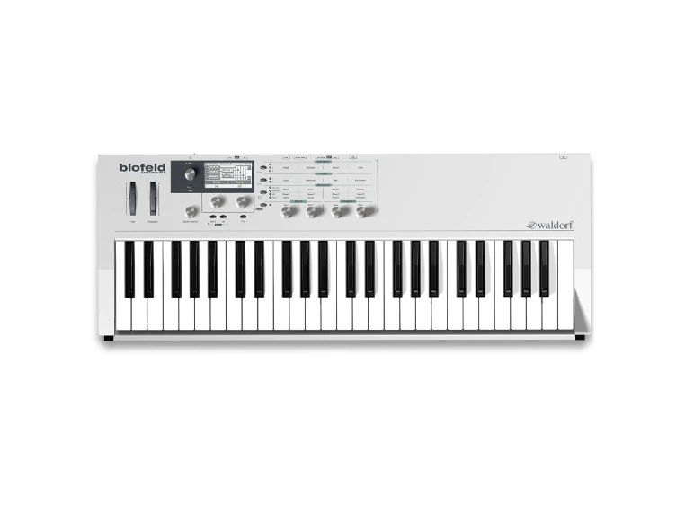 Waldorf Blofeld Keyboard - White Virtual Analog Synthesizer 